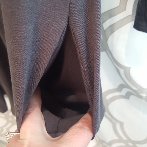 Nenona Grey LS Dress w/ Pockets XL NWT - Picture 3 of 6